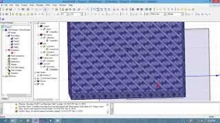 design 58Ghz Rectangular Microstrip antenna coaxial feeding technique in HFSS 120 [upl. by Asirram143]