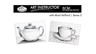 Royal amp Langnickel  Art Instructor Series 3  Sketching with Mark Hufford [upl. by Rases]