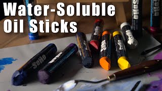 SoHo Urban Artist WaterSoluble Oil Paint Sticks [upl. by Ahsinrats]