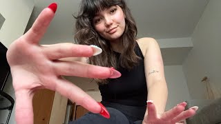 ASMR  FAST Build Up Tapping ON THE FLOOR Camera TAPPING and SCRATCHING Fabric Scratching Lofi [upl. by Kauffman]