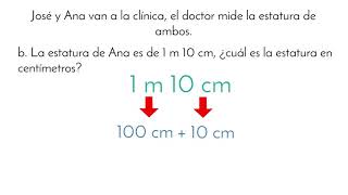 11 Conversión de centímetros a metros y viceversa [upl. by Catlaina393]