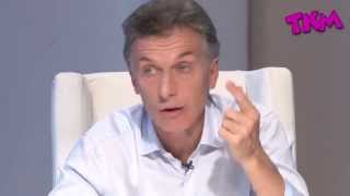 Mauricio Macri en Mundo TKM Plan de Estudios  Mundo TKM [upl. by Fesuy]