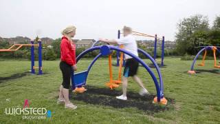 Space Walker  Outdoor Gym Equipment [upl. by Obe726]