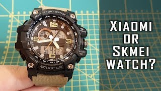 skmei xiaomi Skmei or Xiaomi watch Xiaomi Twenty Seventeen W008Q watch full review 207 [upl. by Eugilegna]