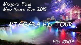 Niagara Falls  NYE 2015  2016 Marriott Fallsview Hotel Clifton Hill Journey Through The Falls [upl. by Ianaj]