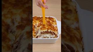 THE BEST LASAGNA RECIPE EVER 😋🤤💯cook delicious shorts [upl. by Eelidnarb146]