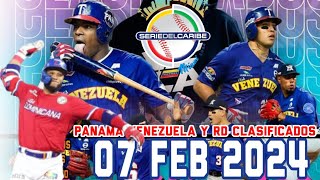 Serie del Caribe Resultados Posiciones Calendario 07022024 PANAMÁ VENEZUELA Y DOMINICANA Avanzan [upl. by Raimes542]