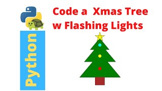 Python Turtle Graphics Tutorial  Draw a Christmas Tree with Flashing Lights to Celebrate Christmas [upl. by Port732]