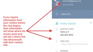 Formilla Live Chat  Infusionsoft CRM Integration Video Tutorial [upl. by Alcus]