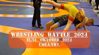 Kalle Pudas Vieskan Voima  Fionn Uhlmann ZRV  Umea Wrestling Battle [upl. by Daryn]