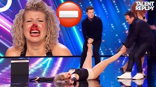 When an Audition Goes WRONG ⛔  Britains Got Talent [upl. by Dawson]