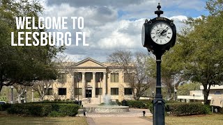 Walking The Small Town Of Leesburg Florida [upl. by Athene]