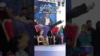 🕺 BBoy Hs MOVES HYPED THE CROWD 📢 shorts [upl. by Nadda]