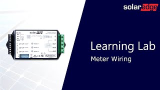 StorEdge Wiring a Meter to a StorEdge Inverter [upl. by Groves]