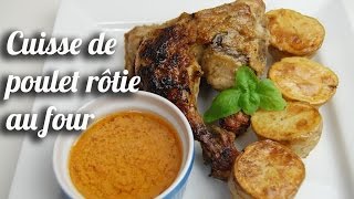 Cuisses de Poulet rôties au four Marinade africaine [upl. by Annairt]