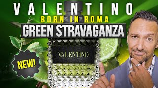 NEW Valentino Uomo Born in Roma Green Stravaganza Review New 2024 Mens Fragrance From Valentino [upl. by Tat]