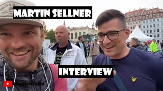 Martin Sellner Interview Pegida Dresden 1724 [upl. by Ygief]