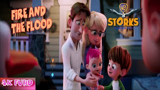 Storks Fire and The Flood  Video song  Storks Movie 2016  Vance Joy  4K FUHD [upl. by Neelear]