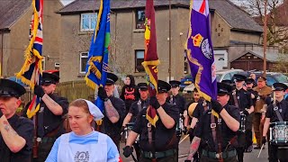 Greengairs Thistle Flute Band at Whitburn annual parade 2024 [upl. by Mccandless]