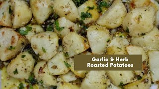 Garlic and Herb Roasted Potatoes Recipe  shorts [upl. by Anigger]