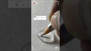 Write Allie in water drop 💧trending shortvideo shorts art [upl. by Liuqa]