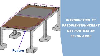 Introduction et prédimensionnement des poutres en Béton Armé [upl. by Ainitsirc]