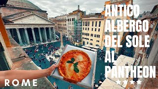 Sole Al Pantheon Rome Hotel BEST Pantheon View 4k Full Tour [upl. by Notlrac403]