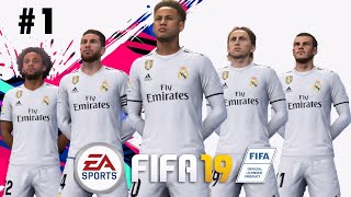 FIFA 19  REAL MADRID CAREER MODE PART 1 [upl. by Aliekahs]