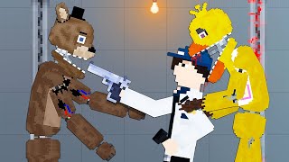 FNAF Animatronics Escape Testing Lab  People Playground Mods [upl. by Esile]