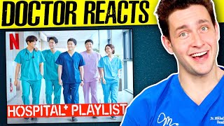 Doctor Reacts To Hospital Playlist  Medical KDrama Review [upl. by Minnnie]