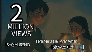 Tera Mera Hai Pyar Amar slowedlofi 🎧Ahmed Jahanzebsuggested 😍subscribe kundankumarkr8462 [upl. by Akcirderf28]