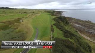 Fairmont St Andrews  The Kittocks Course  17th hole Flyover [upl. by Haceber]