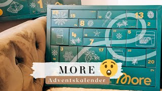 🔥 More Nutrition Adventskalender 2024 I Unboxing vom More Adventskalender [upl. by Seftton]