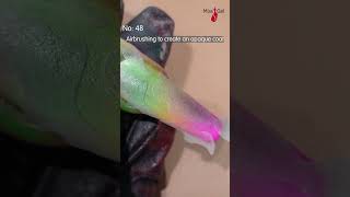 How To Airbrush Nail Art DesignsBest Paints Best Airbrush and Compressor for Bright Colors [upl. by Lletnahc535]