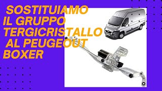 Sostituzione del tergicristallo anteriore sul Peugeot BoxerFiat Ducato dominikautomotive [upl. by Kacie]