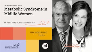 Prof Antonio Cano  Metabolic Syndrome in Midlife Women  Consumer [upl. by Natiha97]