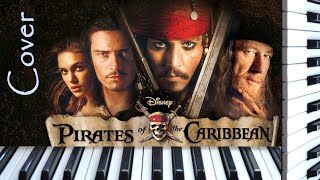 Pirates Of The Caribbean  Cover by Piotr Łuczak Yamaha Tyros 4 [upl. by Adlecirg774]