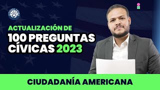 Actualización 2023 100 preguntas cívicas [upl. by Bamford530]