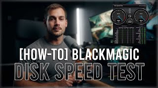 Blackmagic Disk Speed Test Install amp Tutorial for PC [upl. by Hilliary]