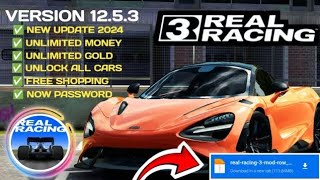 REAL RACING 3 MOD APK UNLIMITED MONEY AND GOLD V1253  NEW UPDATE 2024 [upl. by Coraline]