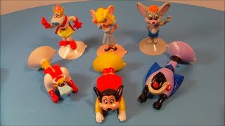 1989 WENDYS THE NEW ADVENTURES OF MIGHTY MOUSE SET OF 6 FULL COLLECTION VIDEO REVIEW [upl. by Doerrer]