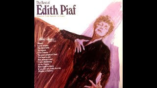 Edith Piaf  Non je ne regrette rien Lyrics HD [upl. by Aisanat243]