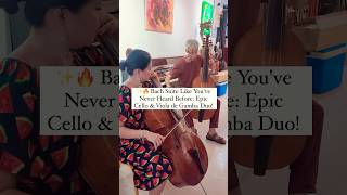 Bach Like Youve Never Heard Epic Cello amp Viola de Gamba Duo 🎻🔥✨ [upl. by Marfe986]