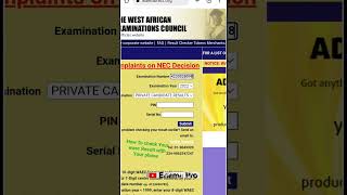 How To Check Waec Result With Your mobile Phone  Waec Result Is Out [upl. by Zeitler]