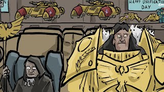 Unification Day Parade  A 40k Parody Webcomic Dub [upl. by Anilocin802]