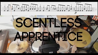 Nirvana  Scentless Apprentice  Drum Cover With TABS [upl. by Cohin]