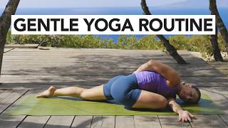 15 Min Gentle Yoga Routine  Full Body Stretch To Relax Your Body [upl. by Ihtak713]