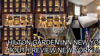 Hilton Garden Inn New York Times Square South Review New York United States of America [upl. by Lilly57]