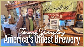 Touring Yuengling Americas Oldest Brewery  Original brewery museum  tasting in Pottsville PA [upl. by Eynenihc]