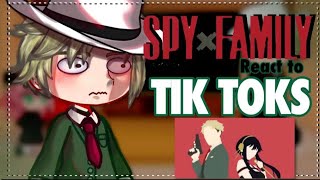 Spy x family react  mostly to Yor  no spoilers  TikToks  Sxf [upl. by Dubois26]